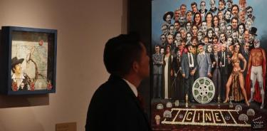 Una vista de la exposición “Tan Tin Tan. Un mexicano del siglo XXI”, en el Museo Kaluz.