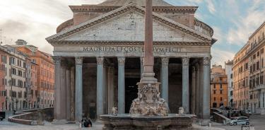 El Panteón de Roma.