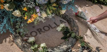 La tumba de Sorolla.