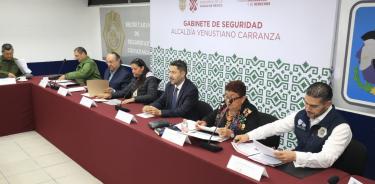 Gabinete de Seguridad en Venustiano Carranza