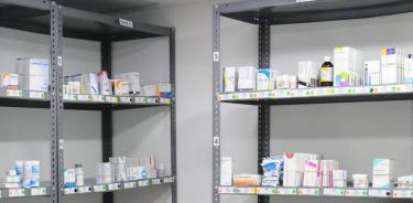 Farmacia de un centro de salud en México