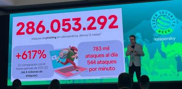 Fabio Assolini, director del Equipo Global de Investigación y Análisis para América Latina en Kaspersky presentó el informe durante la Semana de Ciberseguridad 2023.