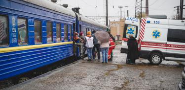 Ferrocarril de Ucrania.