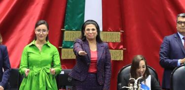 La priista Marcela Guerra presidirá la Mesa Directiva de la Cámara de Diputados del último año de la LXV Legislatura.