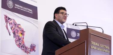 El magistrado presidente del TEPJF, Reyes Rodríguez Mondragón/