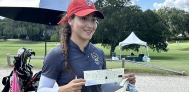 Lauren Olivares León anota su nombre en los anales del golf en EEUU