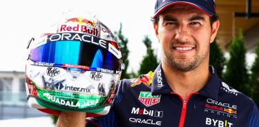 El piloto de Red Bull manda un bello mensaje a Helmut Marko, mientras muestra su casco especial