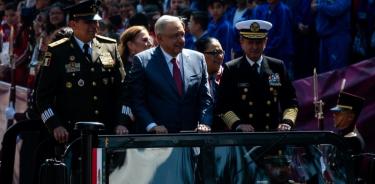 Andrés Manuel López Obrador, presidente de México, encabezó la ceremonia con motivo del 176 aniversario de la Gesta Heroica de los Niños Héroes