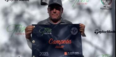 Enrique Cruz gana en el campo que labora, en el Club de Golf Balvanera