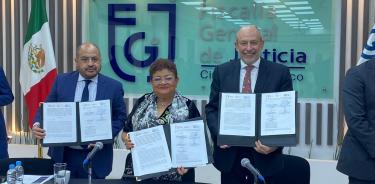 El Metro y la FGJCDMX firman convenio que permitirá difundir mecanismos para presentar denuncias y auxiliará en la búsqueda de personas ausentes