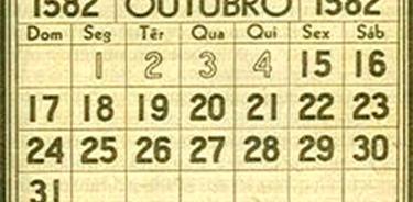 El Calendario Gregoriano.