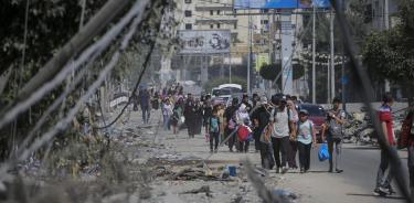 Residentes evacuan la ciudad de Gaza tras la advertencia israelí sobre un aumento de las operaciones militares en la Franja