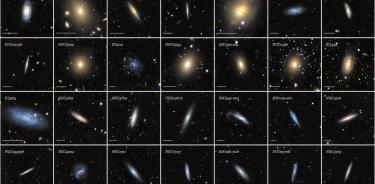 Algunas de as 400 mil galaxias.