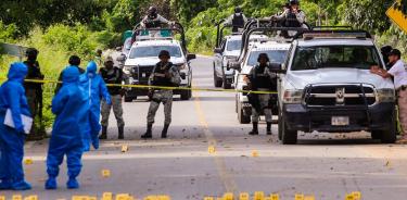 El Secretario de Seguridad Pública del Municipio de Coyuca de Benítez y 10 policías fueron ejcutados a balazos