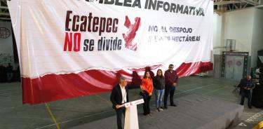 Asamblea informativa de vecinos  en Ecatepec