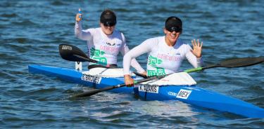 Karina Alanís y Beatriz Briones hicieron historia al ganar la final de K2 500m