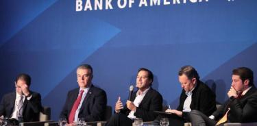 Gobernador Mauricio Vila Dosal en el foro “El papel de los estados en la atracción de las inversiones” organizado por el Banco de América ()Bank of America