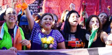 Clara Brugada promete una ciudad libre de violencia contra la mujer