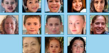 Los nueve niños y las seis mujeres, todos de nacionalidad israelí, liberados este domingo