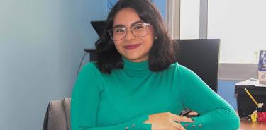 María Fernanda Almanza Domínguez, alumna de QFB, estudia efectos de un extracto vegetal para revertir el síndrome metabólico