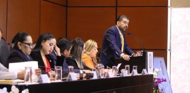 La Comisión de Seguridad Ciudadana de la Cámara de Diputados recibió a la titular del ramo, Rosa Icela Rodríguez Velázquez.