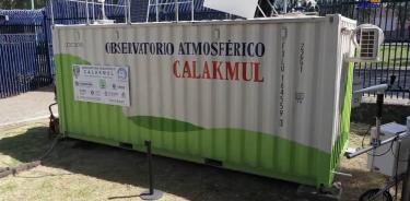 A principios de este mes, en la Reserva de la Biósfera de Calakmul, en Campeche, inició operaciones el Observatorio Mexicano del Clima y la Composición Atmosférica (OMECCA)