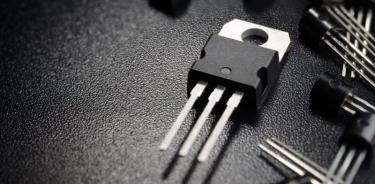 Un transistor. Imagen referencial.