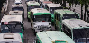 El número de viajes diarios en microbús en la ZMVM sólo son superados por los desplazamientos caminando, según estudios de la UNAM.