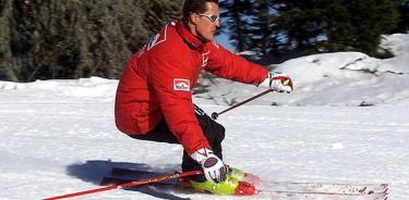 Esta fue la última vez que se le vio esquiando a Schumacher