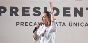 Claudia Sheinbaum, precandidata de Morena