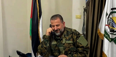 Foto de archivo de Saleh al Aruri, número dos de la rama política de Hamás