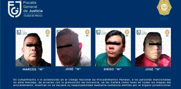 Cuatro extorsionadores en tianguis de Iztacalco son trasladados al Reclusorio Norte; seis quedan libres