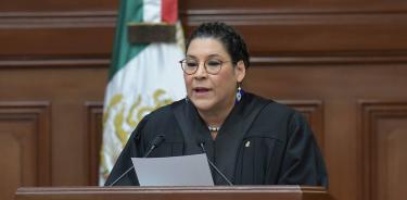 Lenia Batres fue recibida como nueva ministra de la Suprema Corte de Justicia de la Nación