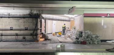 Obras en Línea 1 del Metro