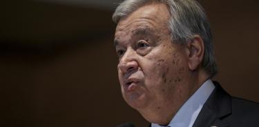 El secretario general de la ONU, António Guterres