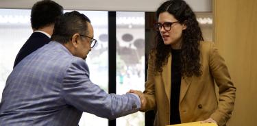 Luisa María Alcalde Luján, secretaria de Gobernación, presentó la solicitud de juicio político contra un juez que apenas había sido ratificado en julio pasado.