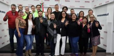 Morena presentó a sus nueve candidatos para las nueve alcaldías de la CDMX
