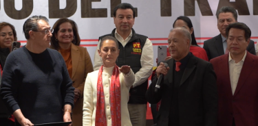 Claudia Sheinbaum Pardo, protesta como candidata presidencial por los partidos del Trabajo (PT) y el Verde Ecologista de México (PVEM)