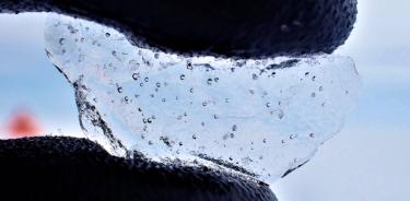 La evidencia contenida en un núcleo de hielo muestra que en un lugar la capa de hielo de la Antártida occidental se adelgazó 450 metros en poco menos de 200 años.