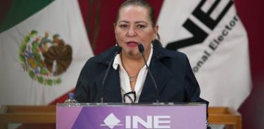 Guadalupe Taddei Zavala, consejera presidenta del Instituto Nacional Electoral (INE)