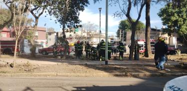 Controlan fuga de gas en la alcaldía Venustiano Carranza