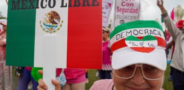 En Cancún (foto) y muchas ciudades más se replicó la marcha