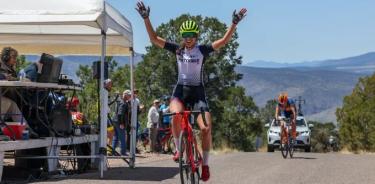 La ciclista Marcela Elizabeth Prieto Castañeda continúa con su preparación.