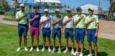 Raúl Pereda (centro) encabeza el grupo de ocho mexicanos en este torneo del PGA Tour