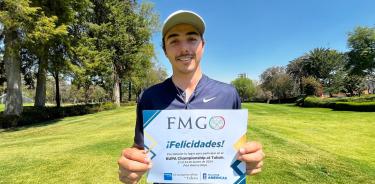 Federico Gutiérrez se ganó su lugar el Club de Golf Chapultepec