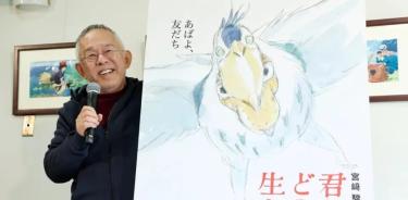 El productor de la cinta y cofundador de Ghibli, Toshio Suzuki.