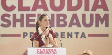Claudia Sheinbaum Pardo, candidata presidencial por la coalición 