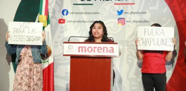 La diputada de Morena, de adscripción indígena, señaló chicanada de Mario Delgado,