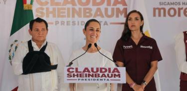 Claudia Sheinbaum, candidata a la Presidencia por la coalición 
