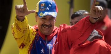 Foto de archivo del Nicolás Maduro durante un acto en Caracas